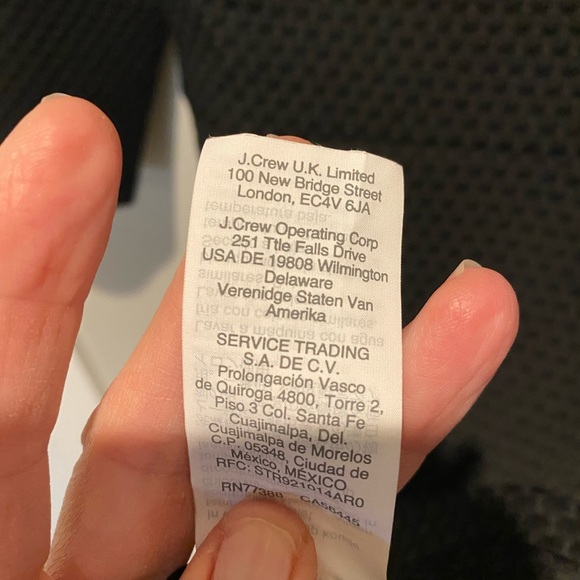 J Crew Black 3/4 Sleeve Dress 🌿 Size 2 C9 - Picture 7 of 8